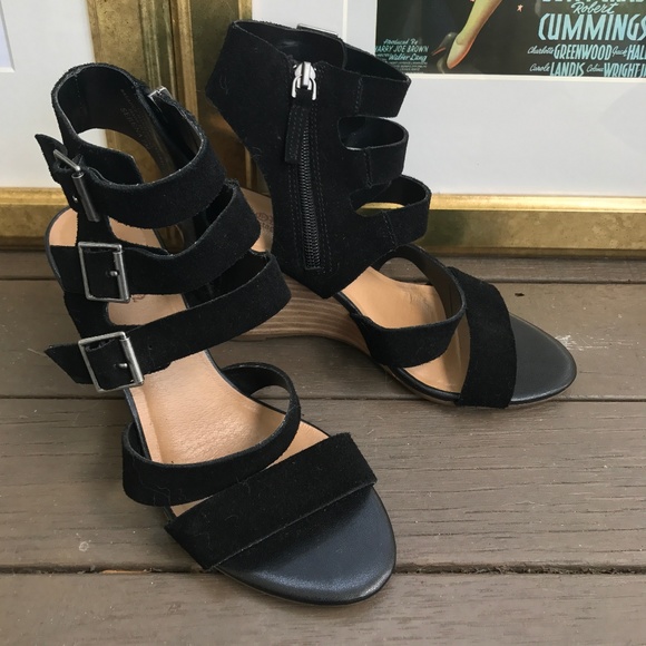 crown vintage serena wedge sandal